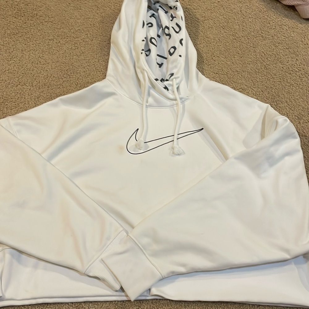 Nike cropped hoodie